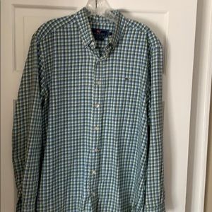 Men’s flannel vineyard vines button down